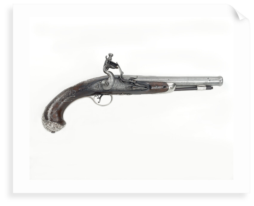 Pistol which belonged to Captain Peter Reed (circa 1759) by R. Wilson