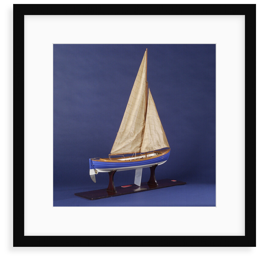 Full hull model, whaler, starboard stern quarter by unknown
