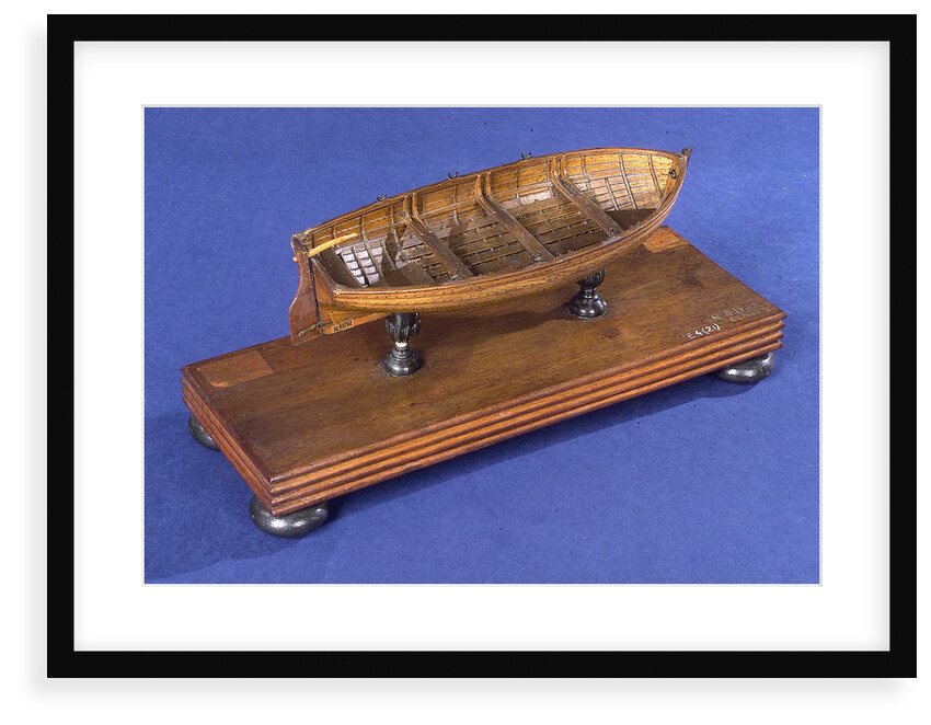 Dinghy, starboard stern quarter by unknown