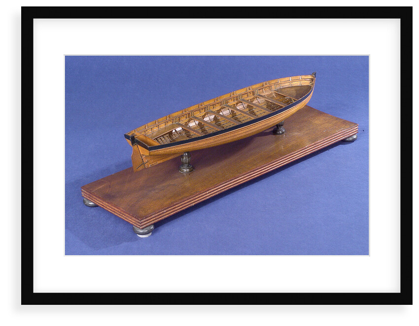 Pinnace, starboard stern quarter by unknown