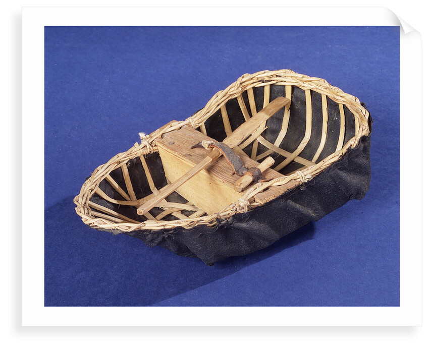 River Tywi coracle, port by Unknown