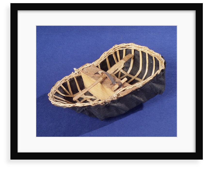 River Tywi coracle, port by Unknown
