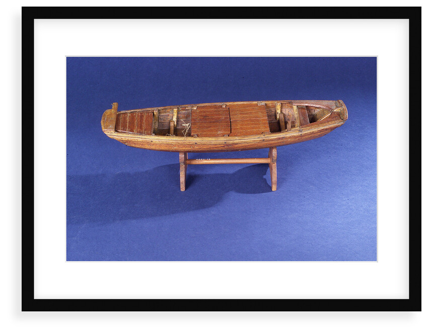 Sampan, starboard broadside by unknown