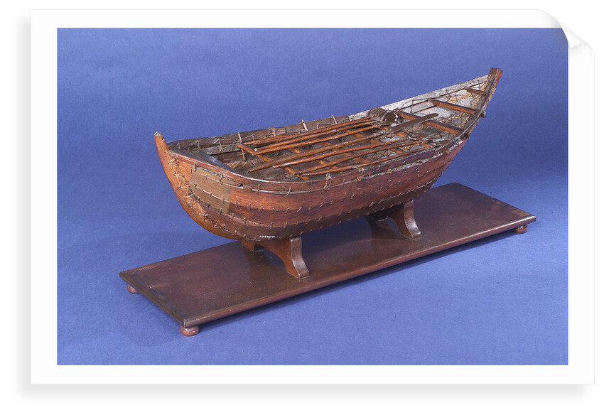 Masula surf boat, starboard stern quarter by unknown