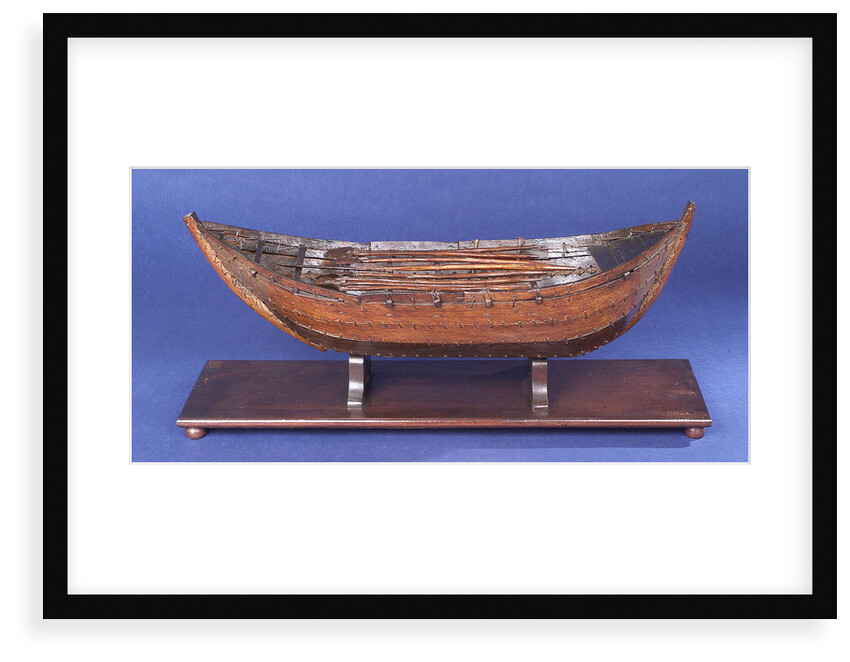 Masula surf boat, port broadside by Unknown