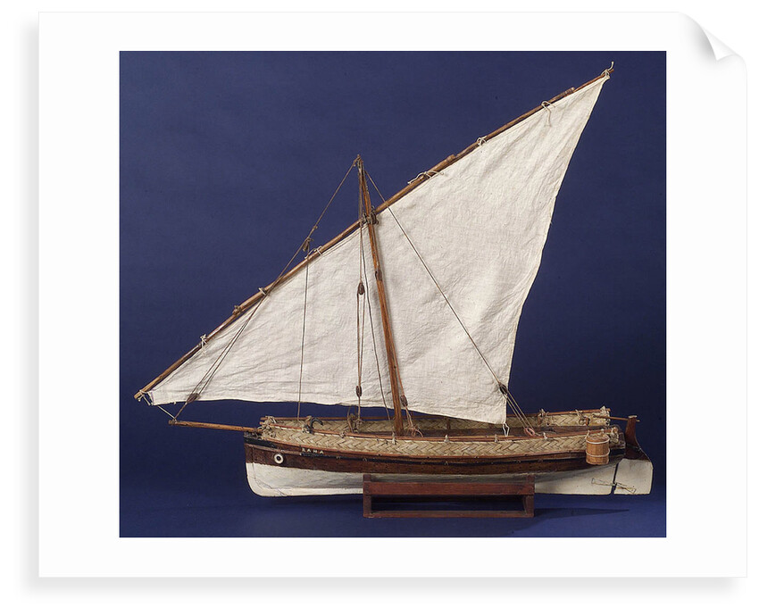 'Raha', port broadside by unknown