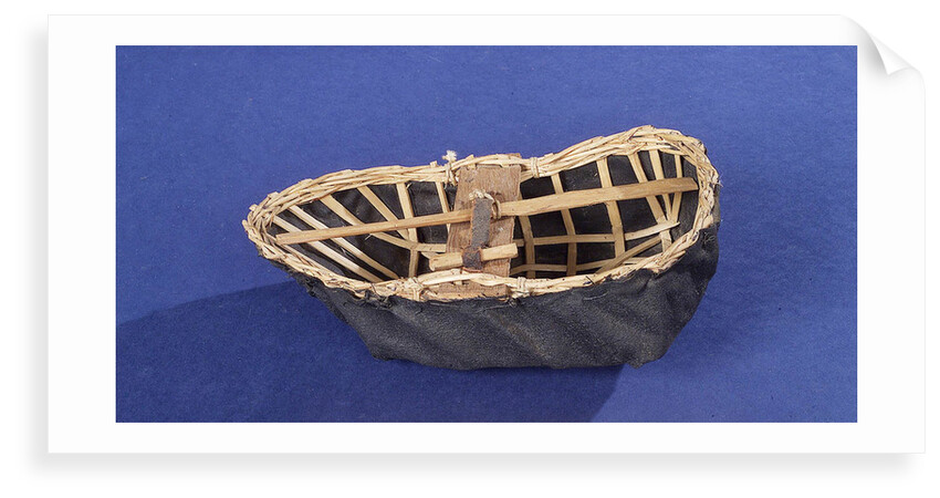 River Tywi coracle, port broadside by Unknown