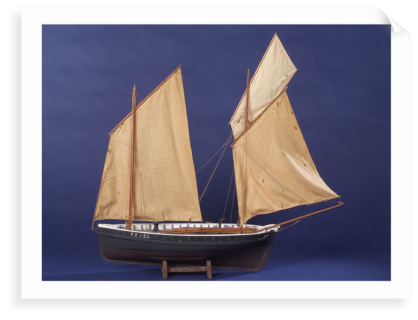 'Ganges', port broadside by Unknown