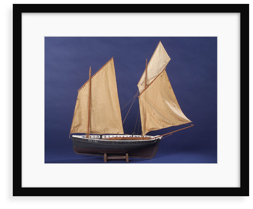 'Ganges', port broadside by Unknown