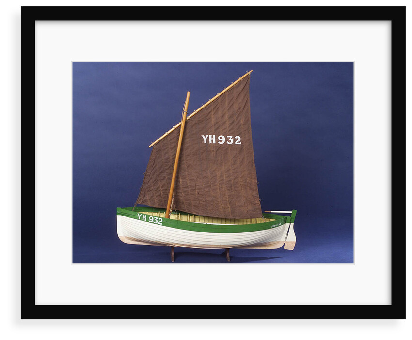 'Jenny Lind', port broadside by P. A. Rumbelow