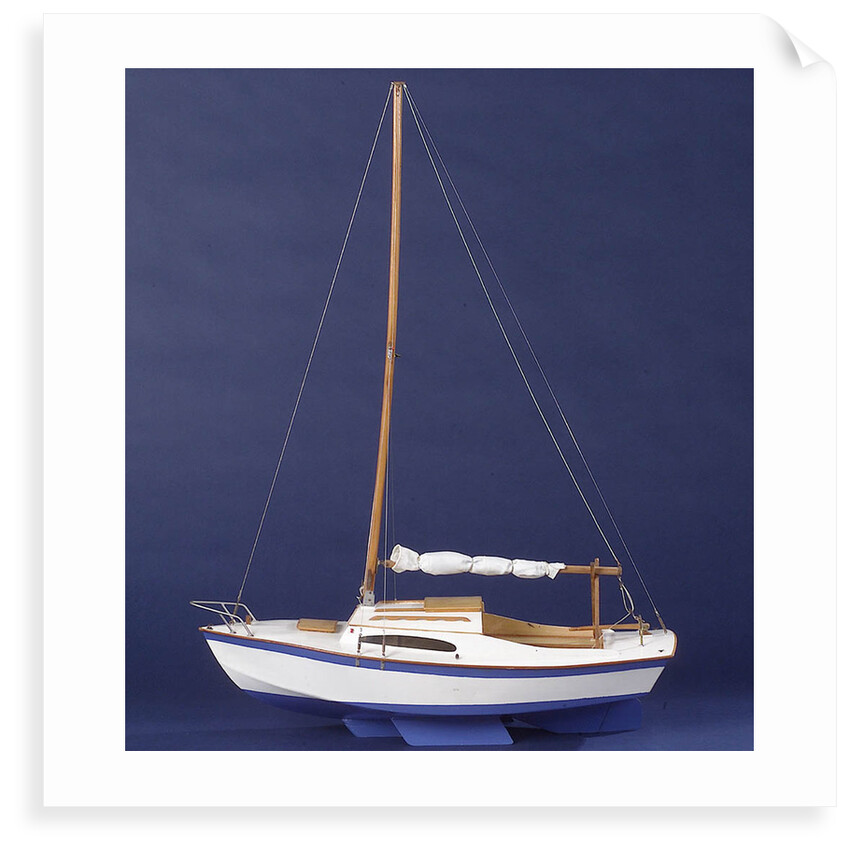 'Erini', port broadside by T. C. Eaves