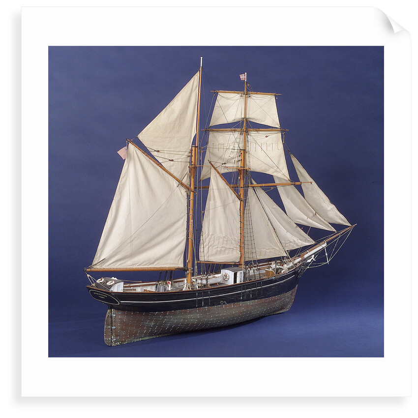 'Little Mystery', starboard stern quarter by Max T. Davey