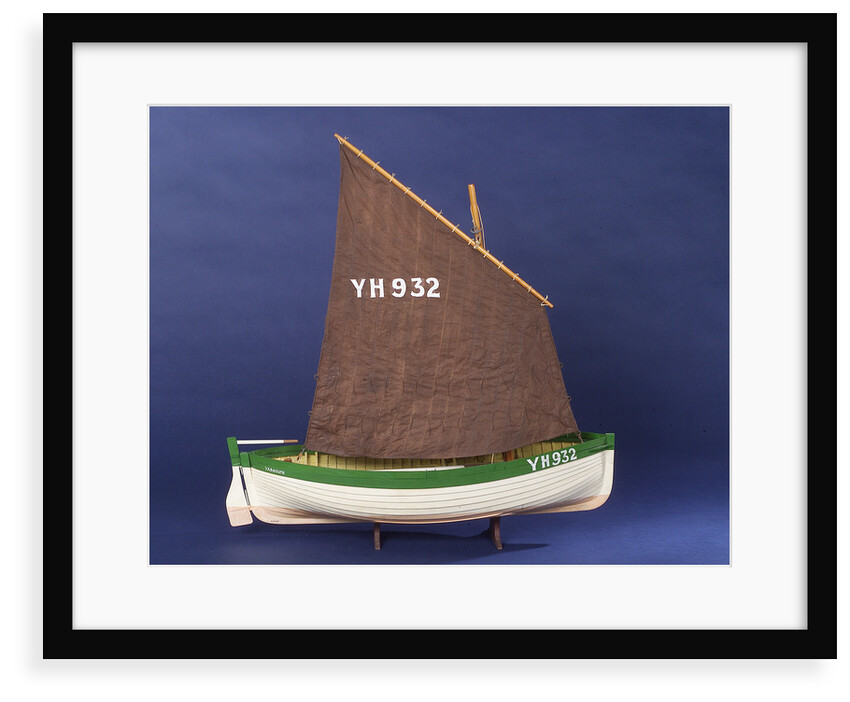 'Jenny Lind', starboard broadside by P.A. Rumbelow
