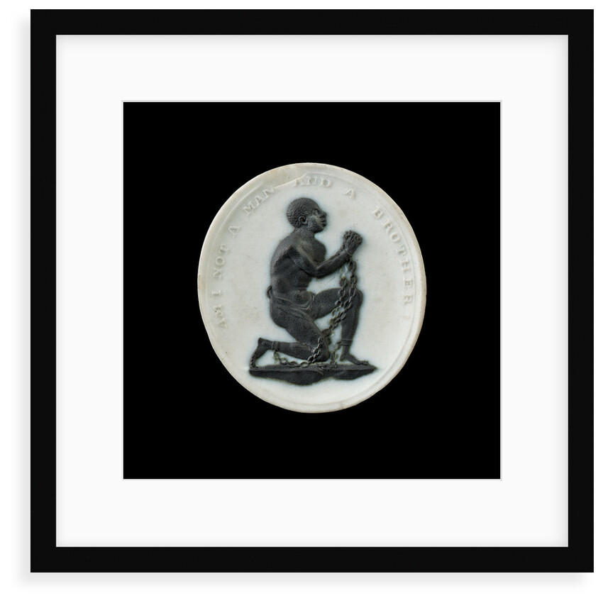 Slave Emancipation Society medallion by William Hackwood