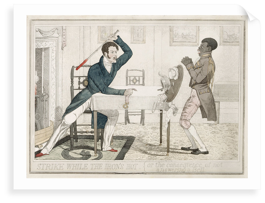 Strike while the iron's hot (or The consequence of not answering a bell) by Richard Dighton