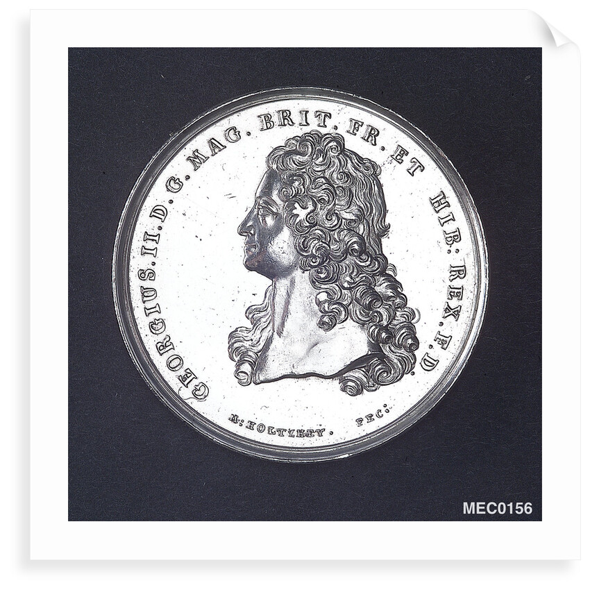 Medal commemorating the Second Treaty of Vienna, 1731 by M. Holtzhey