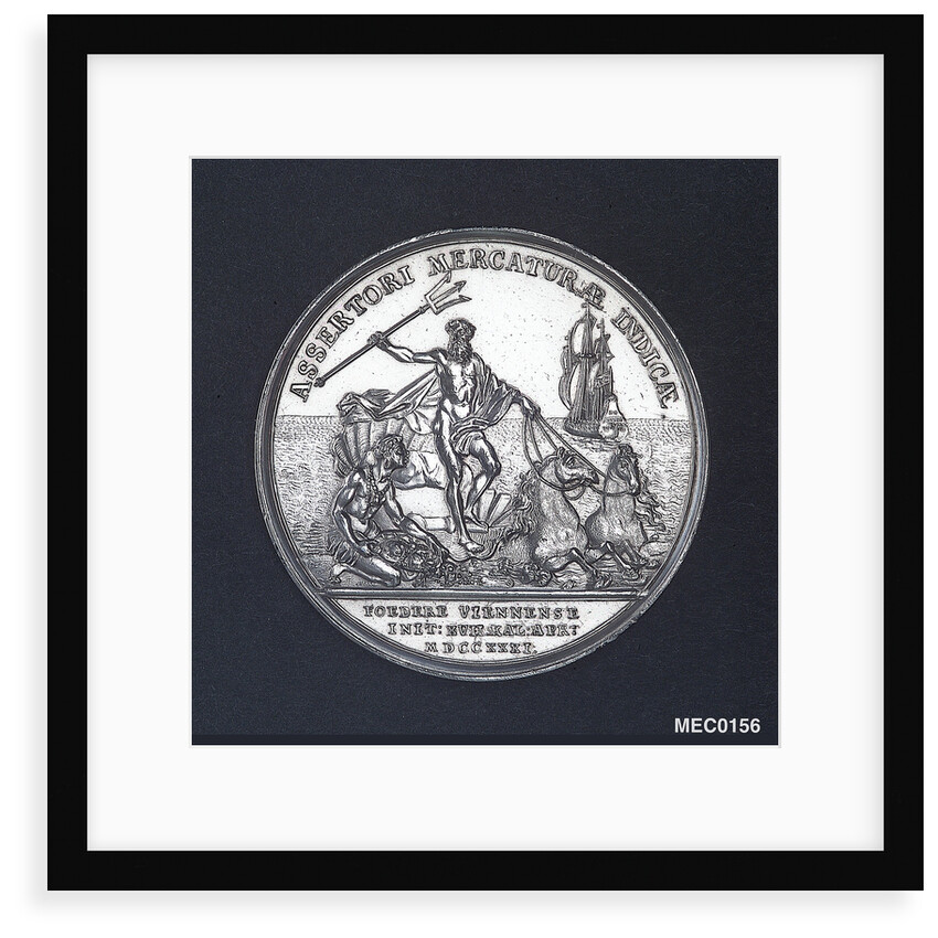 Medal commemorating the Second Treaty of Vienna, 1731 by M. Holtzhey