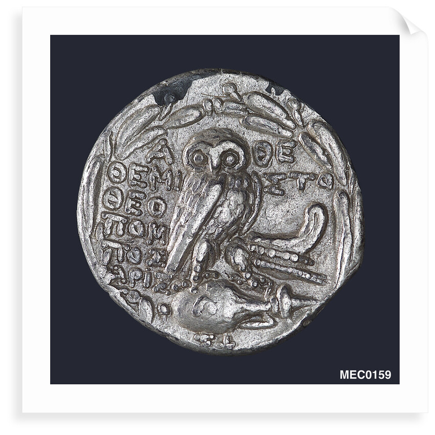 A tetradrachm commemorating the Battle of Salamis, BC480 by unknown