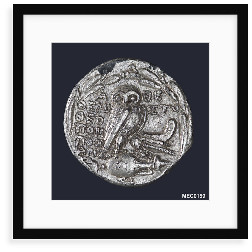 A tetradrachm commemorating the Battle of Salamis, BC480 by unknown