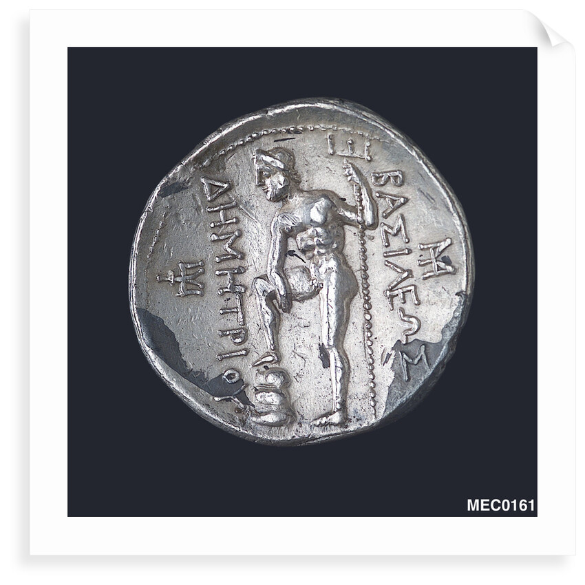 A tetradrachm commemorating the Battle of Salamis in Cyprus, BC306 by Unknown