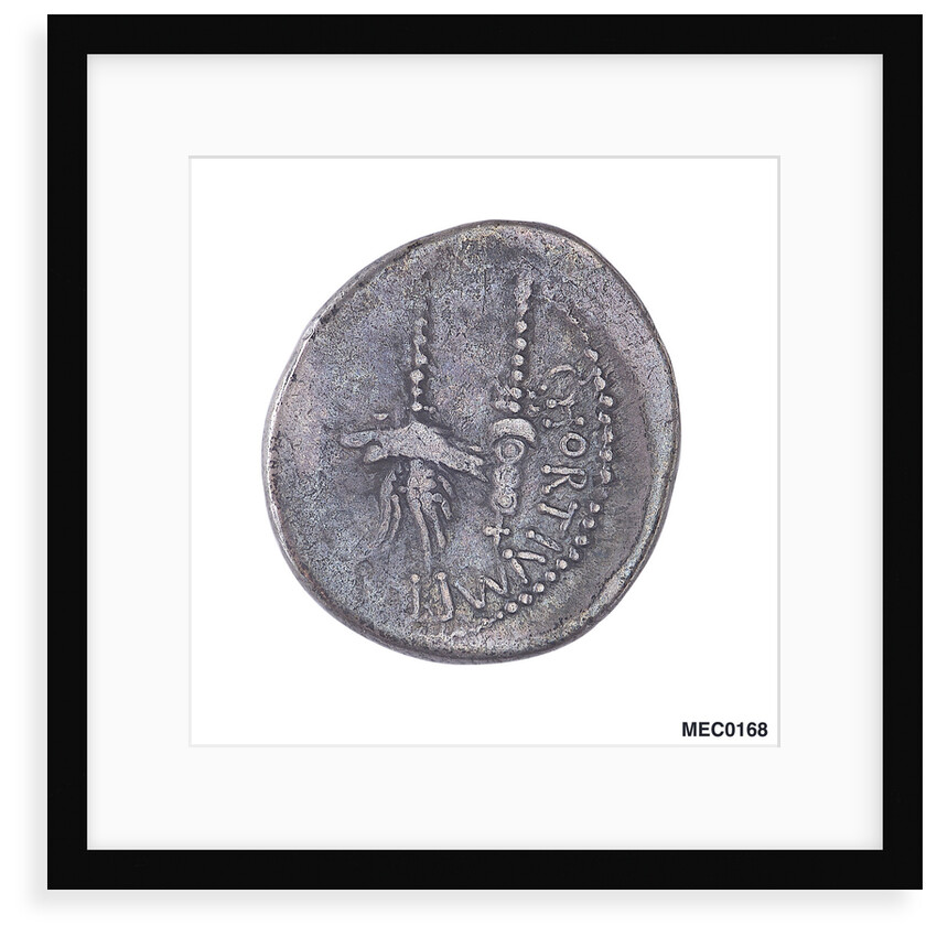 Denarius depicting galley and wreath by Unknown