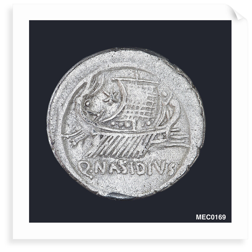 A denarius commemorating the victories of Q. Nasidius by unknown