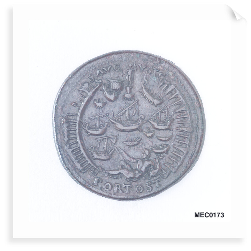 Classical coin depicting Emperor Nero by unknown