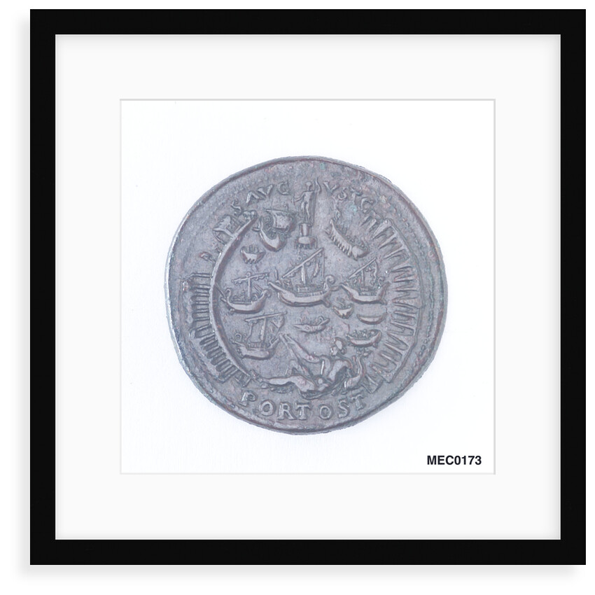 Classical coin depicting Emperor Nero by unknown