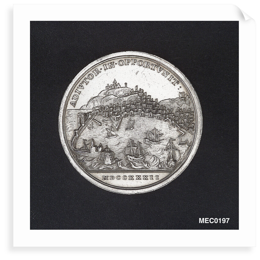 Medal commemorating the Port of Ancona exempted from taxes by O. Hamerani