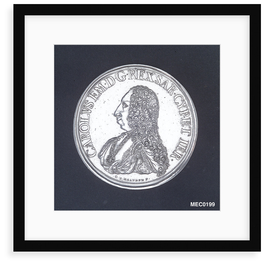 Medal commemorating Charles Emanuel and his fleet by G. Maltese