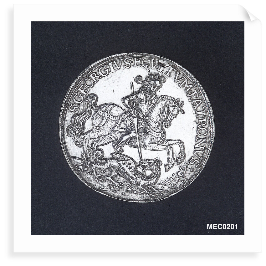 Medal commemorating St George by unknown