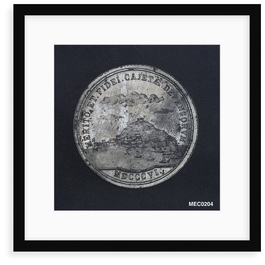 Medal commemorating the defence of Gaeta, 1806 by unknown