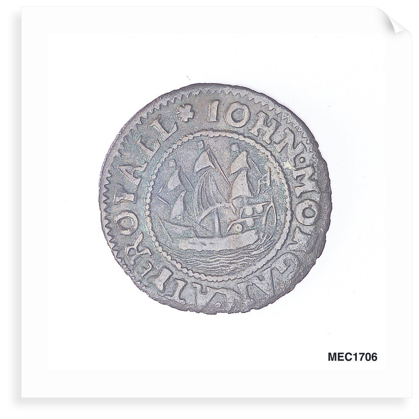 Gosport halfpenny token by unknown