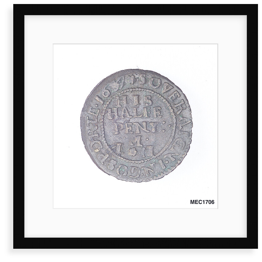 Gosport halfpenny token by unknown