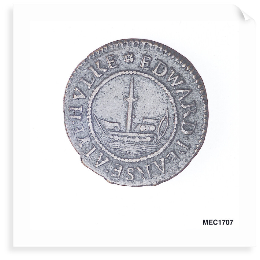 Portsmouth halfpenny token by unknown