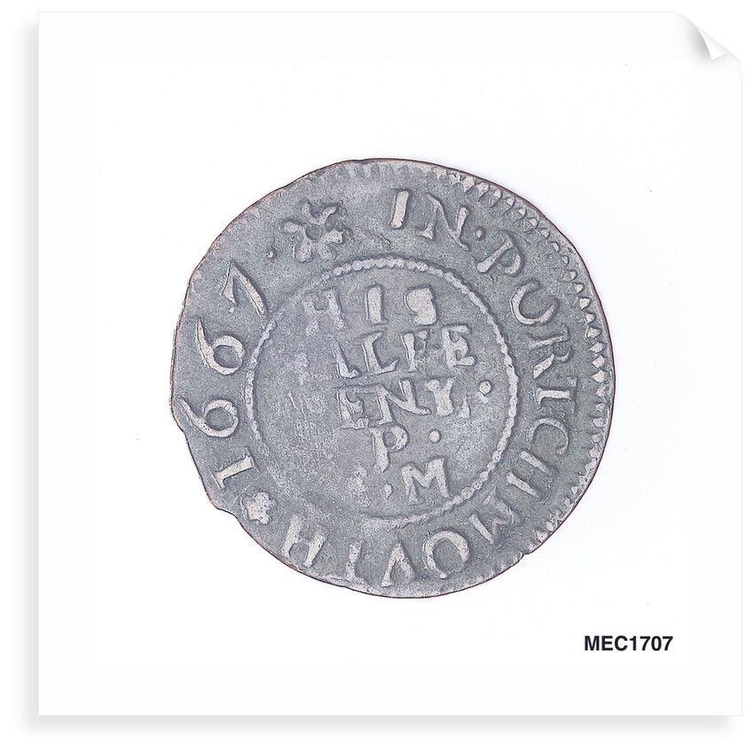 Portsmouth halfpenny token by unknown