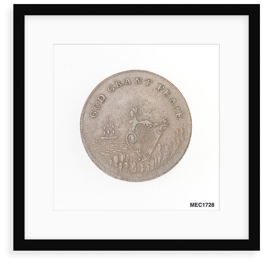 Dublin halfpenny token by unknown