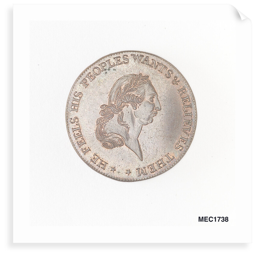 Badminton halfpenny token by T. Willets