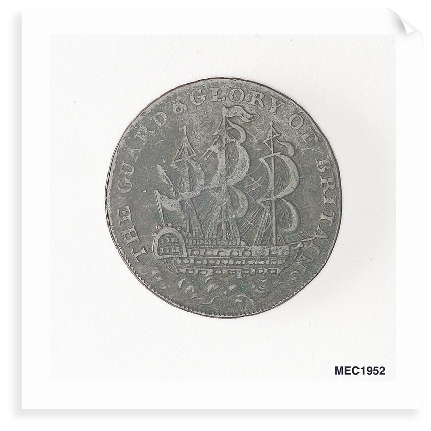 Kendal halfpenny token by unknown