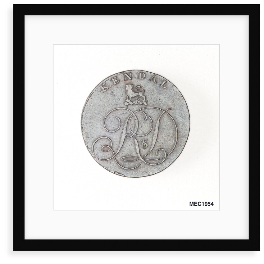 Kendal halfpenny token by unknown