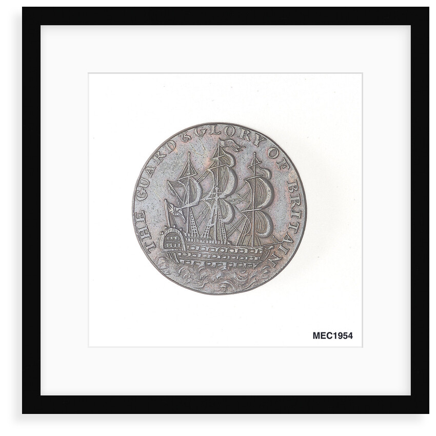 Kendal halfpenny token by unknown