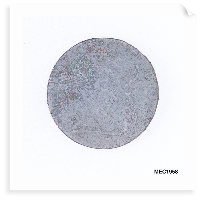Farthing token commemorating Admiral of  the Fleet Adam Duncan (1731-1804) by unknown