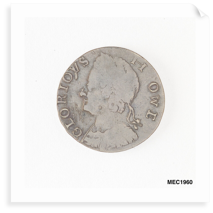 Farthing token commemorating Admiral of the Fleet Richard Howe (1726-1799) by unknown