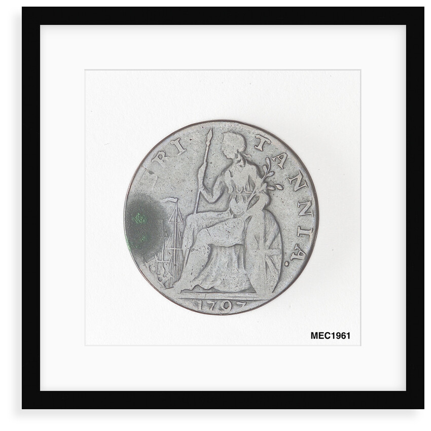 Halfpenny token commemorating Admiral John Jervis, Earl St Vincent (1735-1823) by unknown