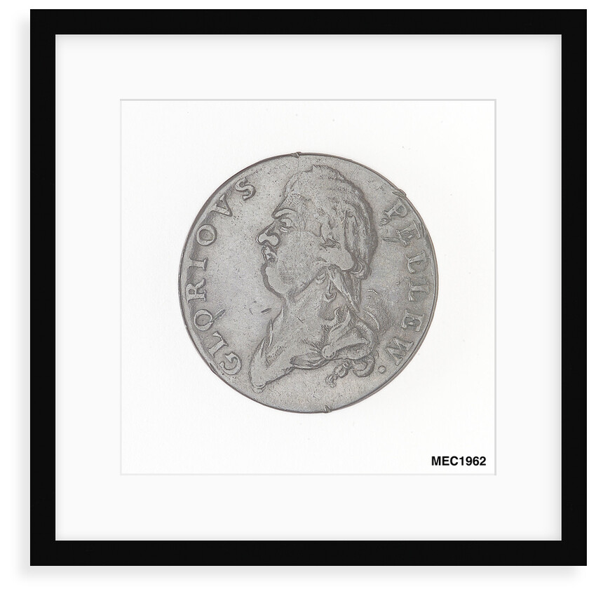 Halfpenny token commemorating Sir Edward Pellew, 1st Viscount Exmouth (1757-1833) by unknown