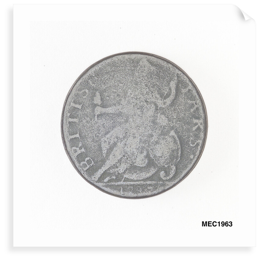 Halfpenny token commemorating  Sir Edward Pellew, 1st Viscount Exmouth (1757-1833) by Unknown