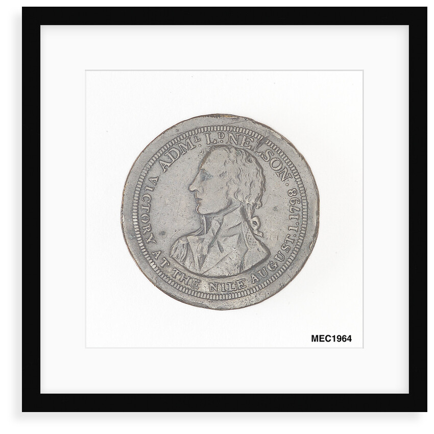 Shilling token commemorating the Battle of the Nile, 1798 by unknown