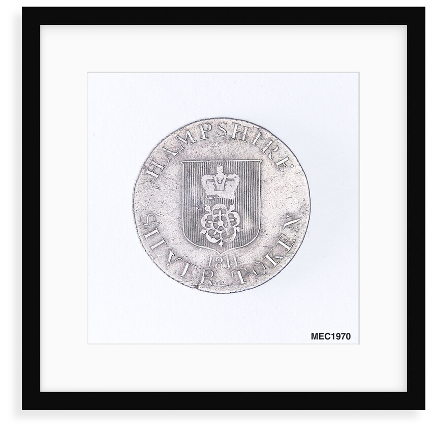 Hampshire shilling token by unknown