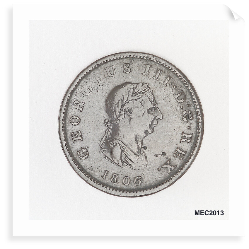 Bahama halfpenny token by unknown