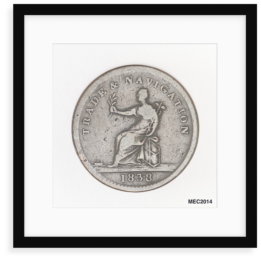 British Guiana Stiver token by unknown